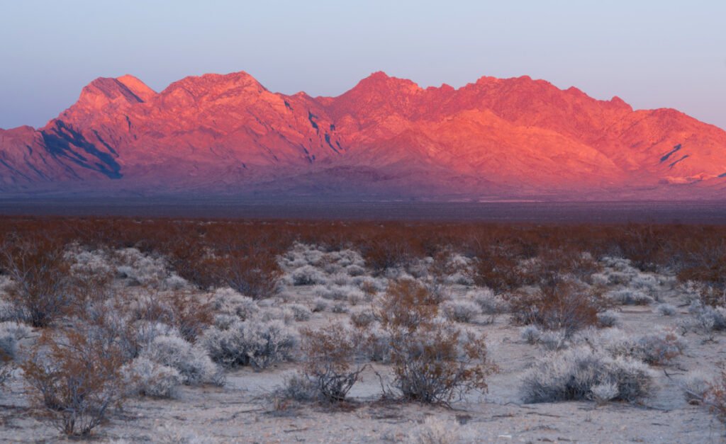Mojave Desert sunrise